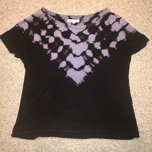 Cropped Tie Dye Shirt